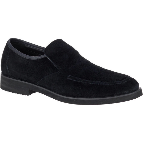 Hush Puppies Bracco Black Suede SHOES INC