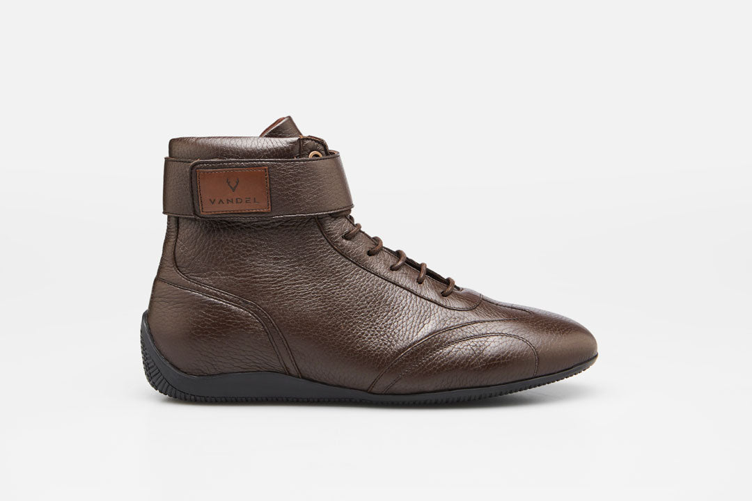 tan leather driving shoes