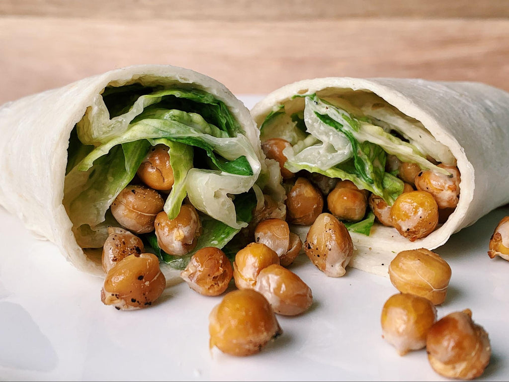 Chickpea Caesar Wrap