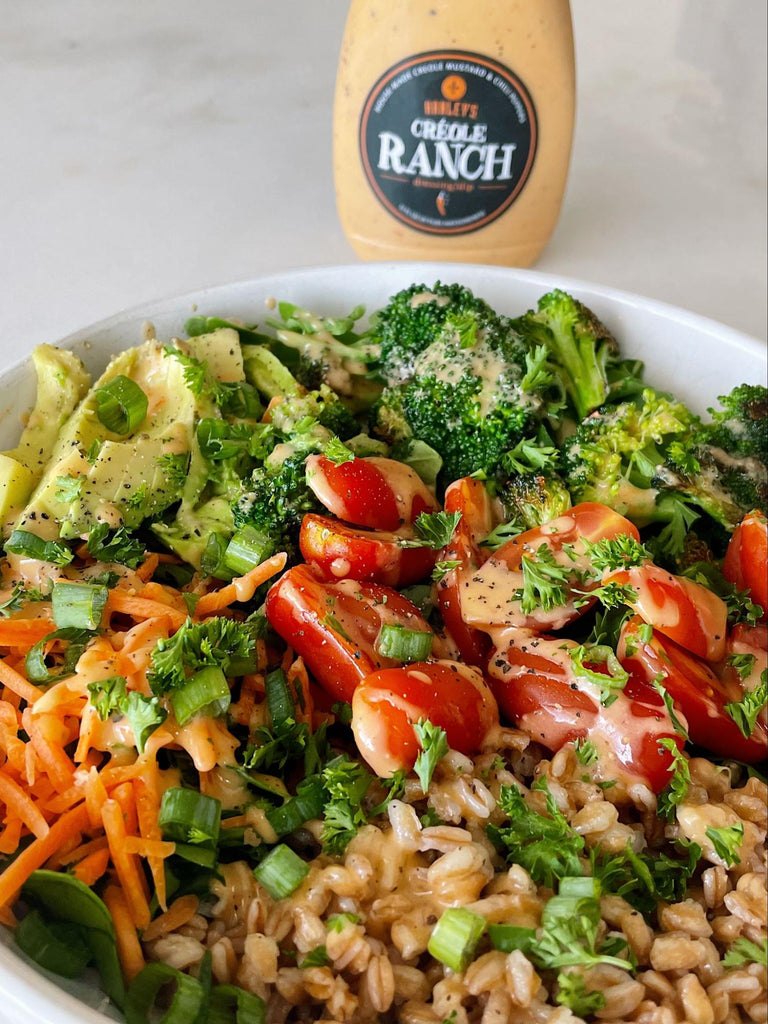 Vegan Grain Bowl with Hanley's Creole Ranch