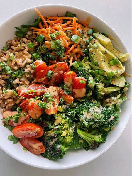 Vegan Grain Bowl with Hanley's Creole Ranch