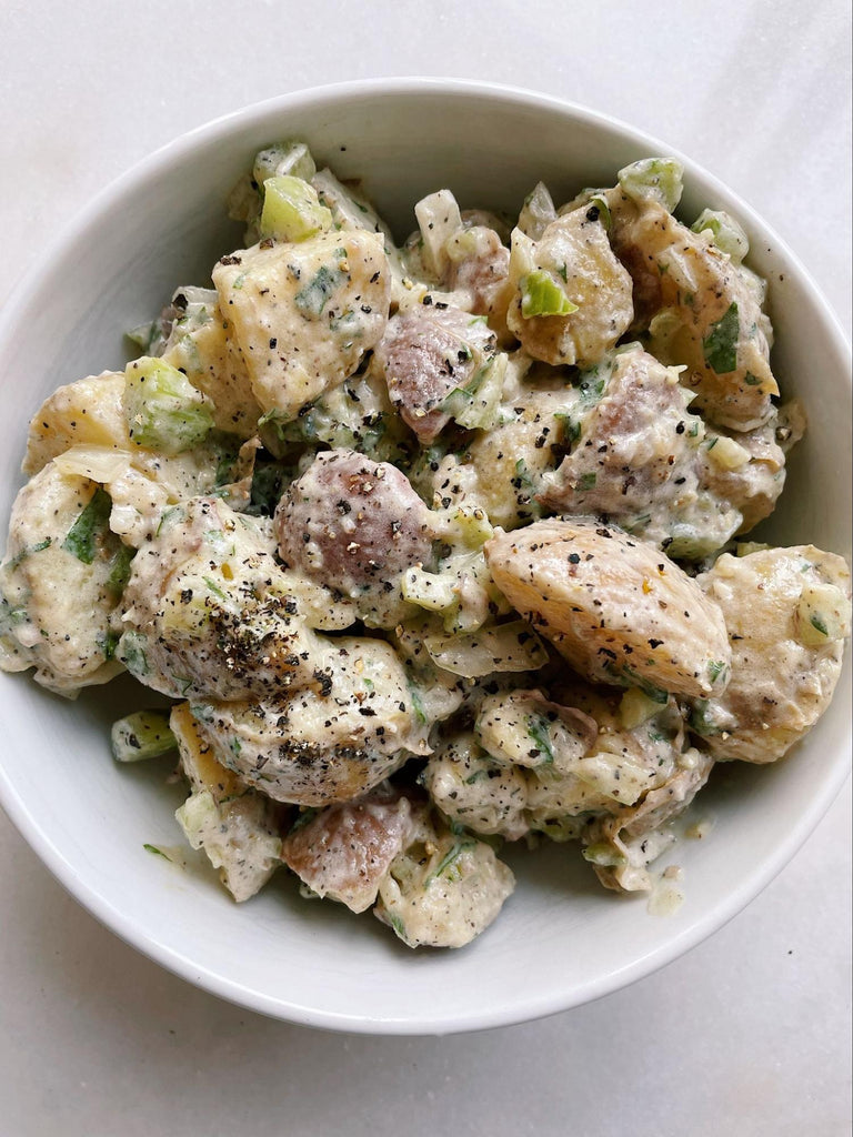 Garlic Hanleys Potato Salad