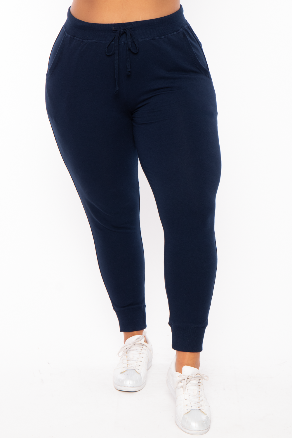 Plus Size Sweat Jogger - Red