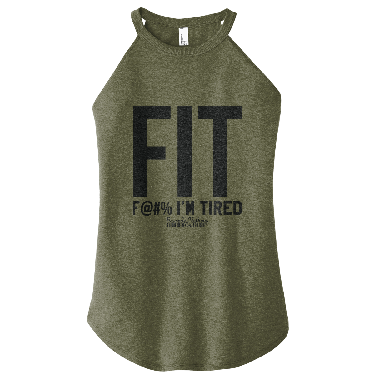 FIT F I'm Tired Rocker Tank