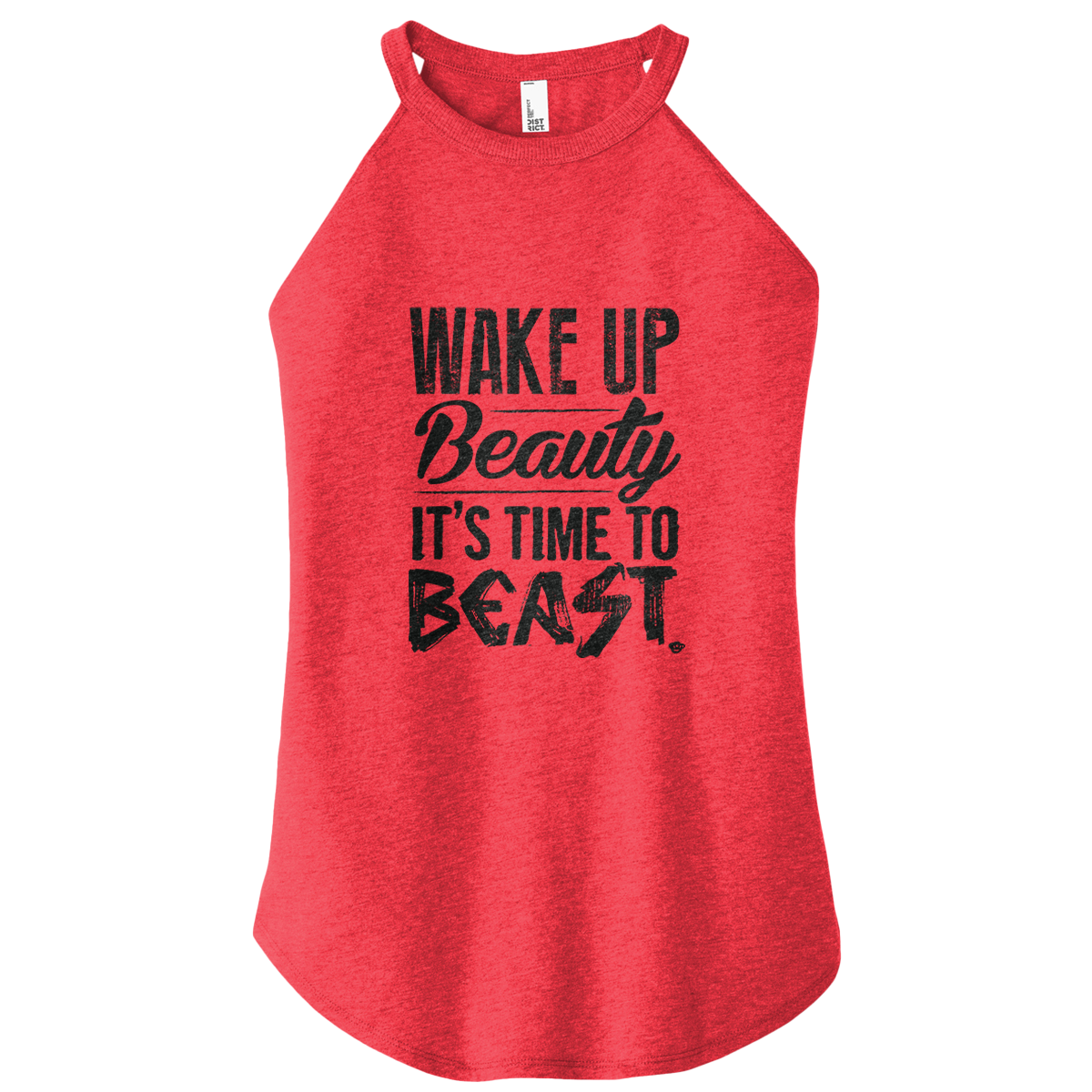 Wake Up Beauty Rocker Tank