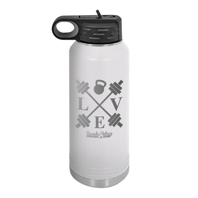 Love Barbells Water Bottle