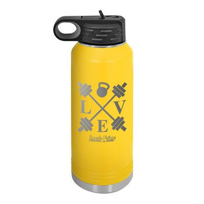 Love Barbells Water Bottle