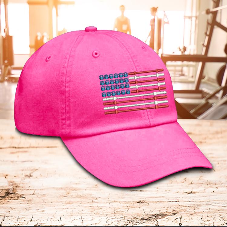 Hat - Barbell Flag Hat