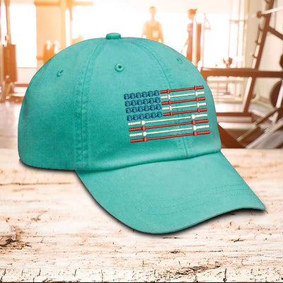 Hat - Barbell Flag Hat