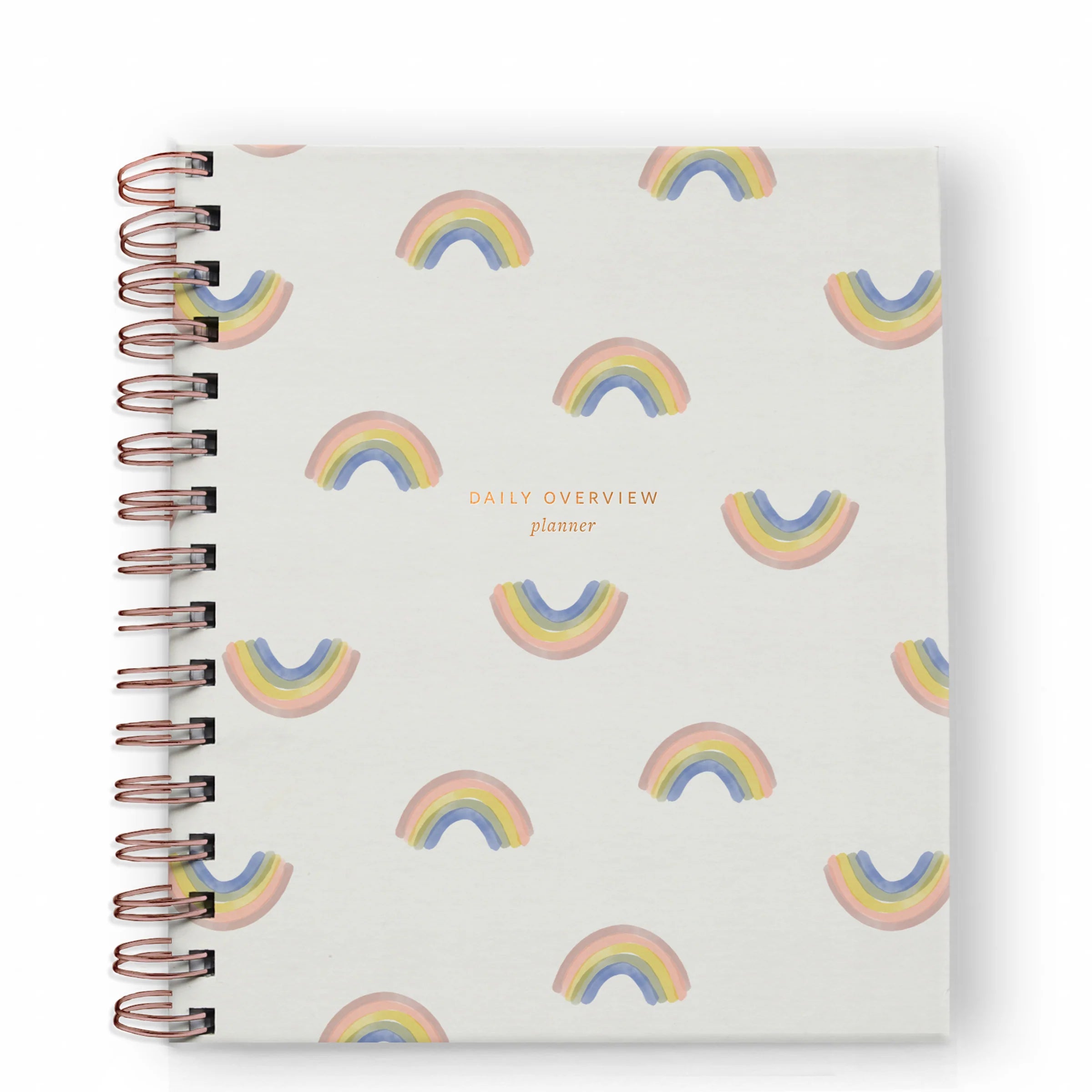 Daily Overview Planner in Chalk White