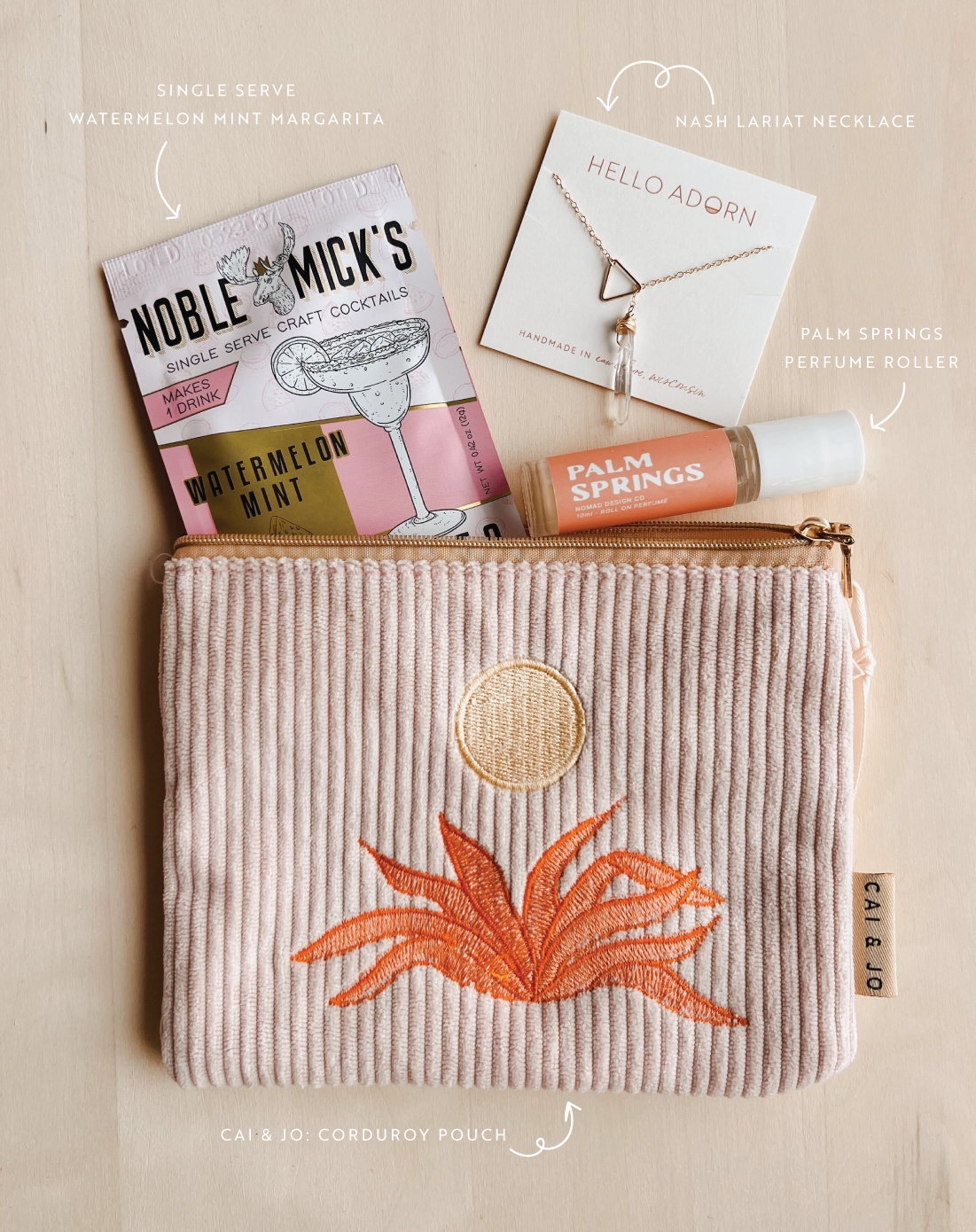 Beach-inspired Bridesmaid Gifts from Hello Adorn