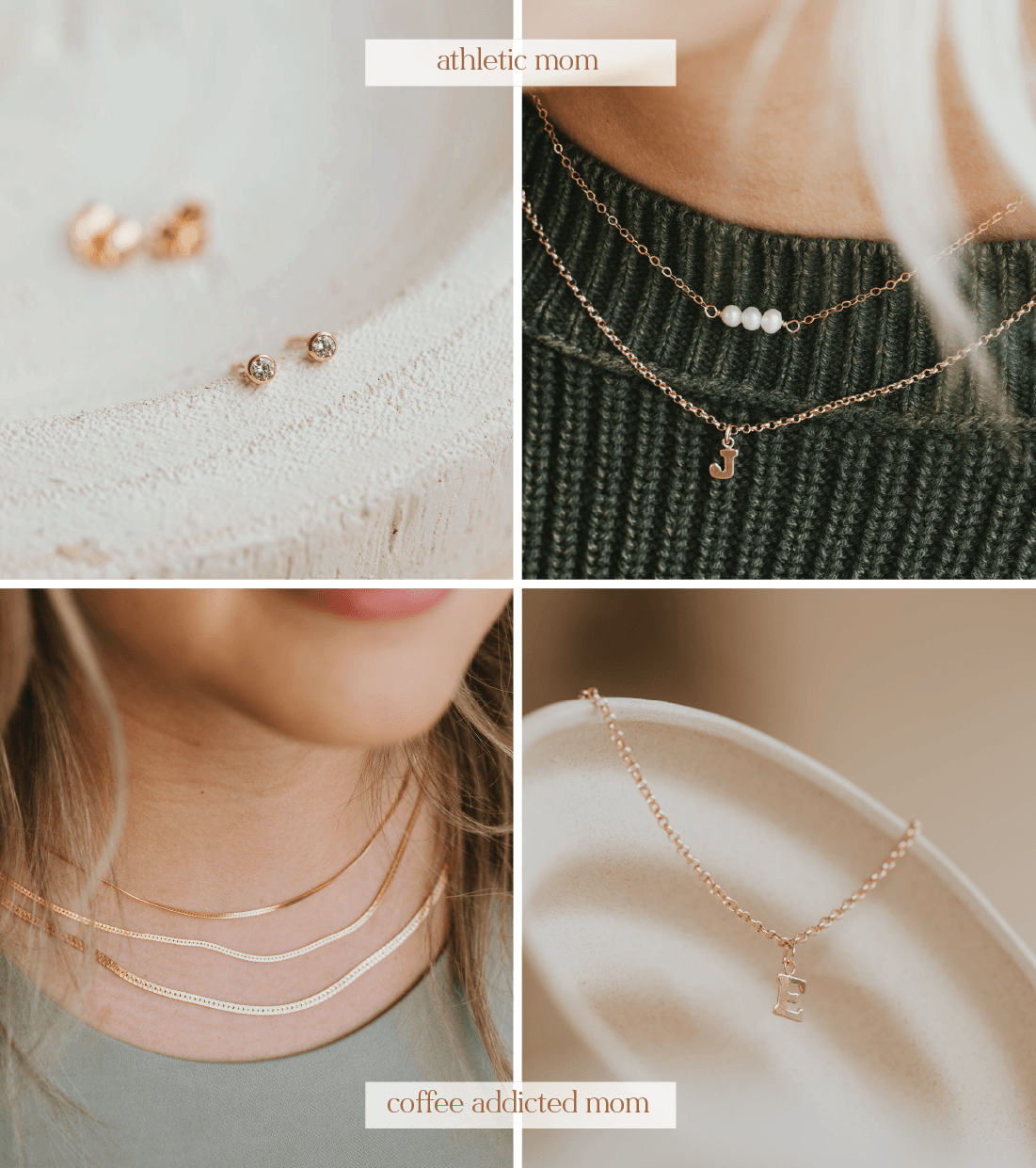 Jewelry for the Athletic Mom and the Coffee-Addicted Mom