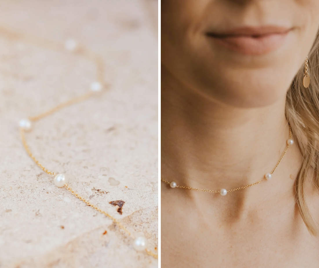 Pearl Choker from Hello Adorn