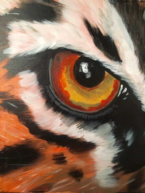 March 9 Eye Of The Tiger 7 30 9 30pm Paint Nite La Pittura