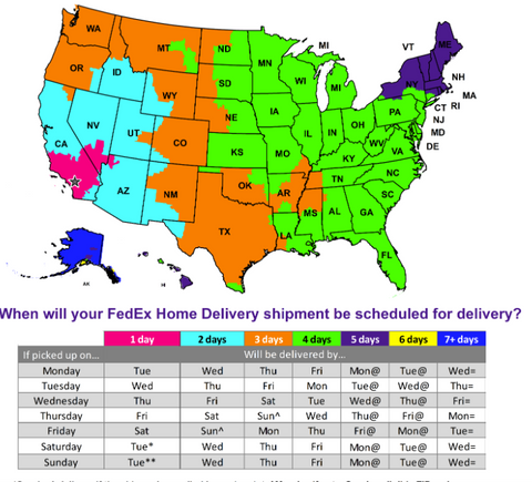 Zeny Fedex Shipping