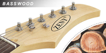 Zeny Eletric Guitar Basswood Material