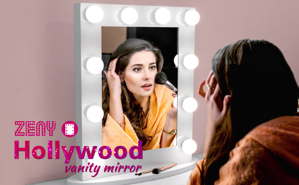 zeny hollywood vanity makeup mirror