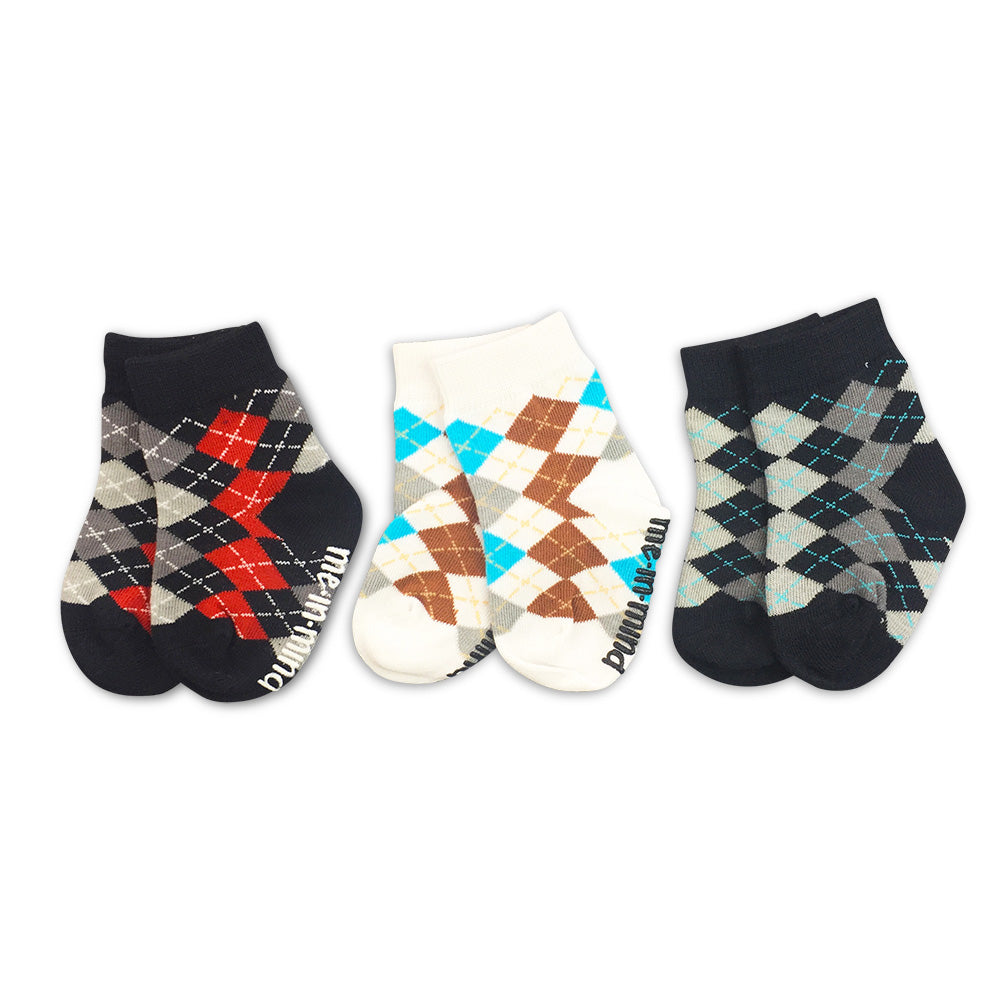 baby argyle socks