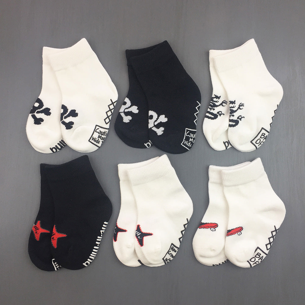 boys skull socks