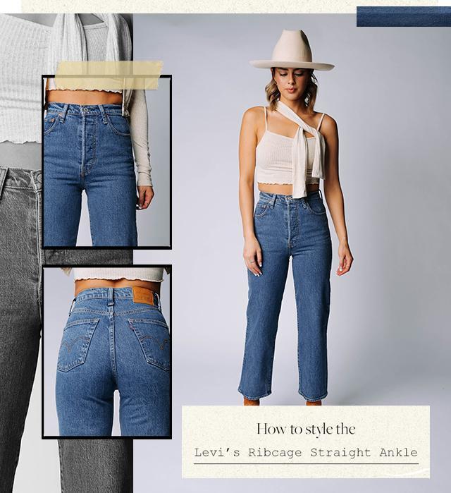 Style Guide: How to Style the Levi's Ribcage Straight Ankle | Clad & Cloth