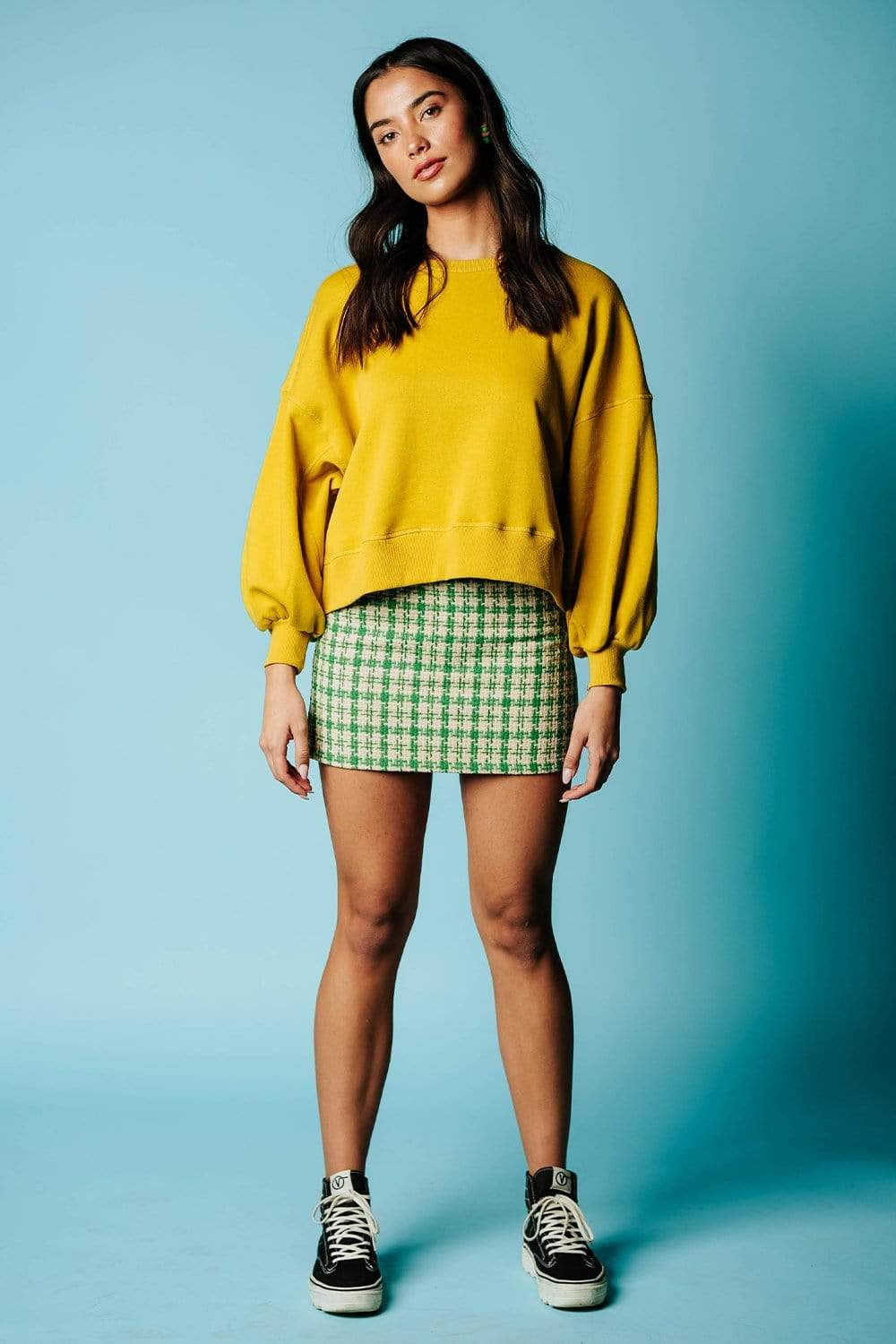 Canyon Drive Pullover in Mustard