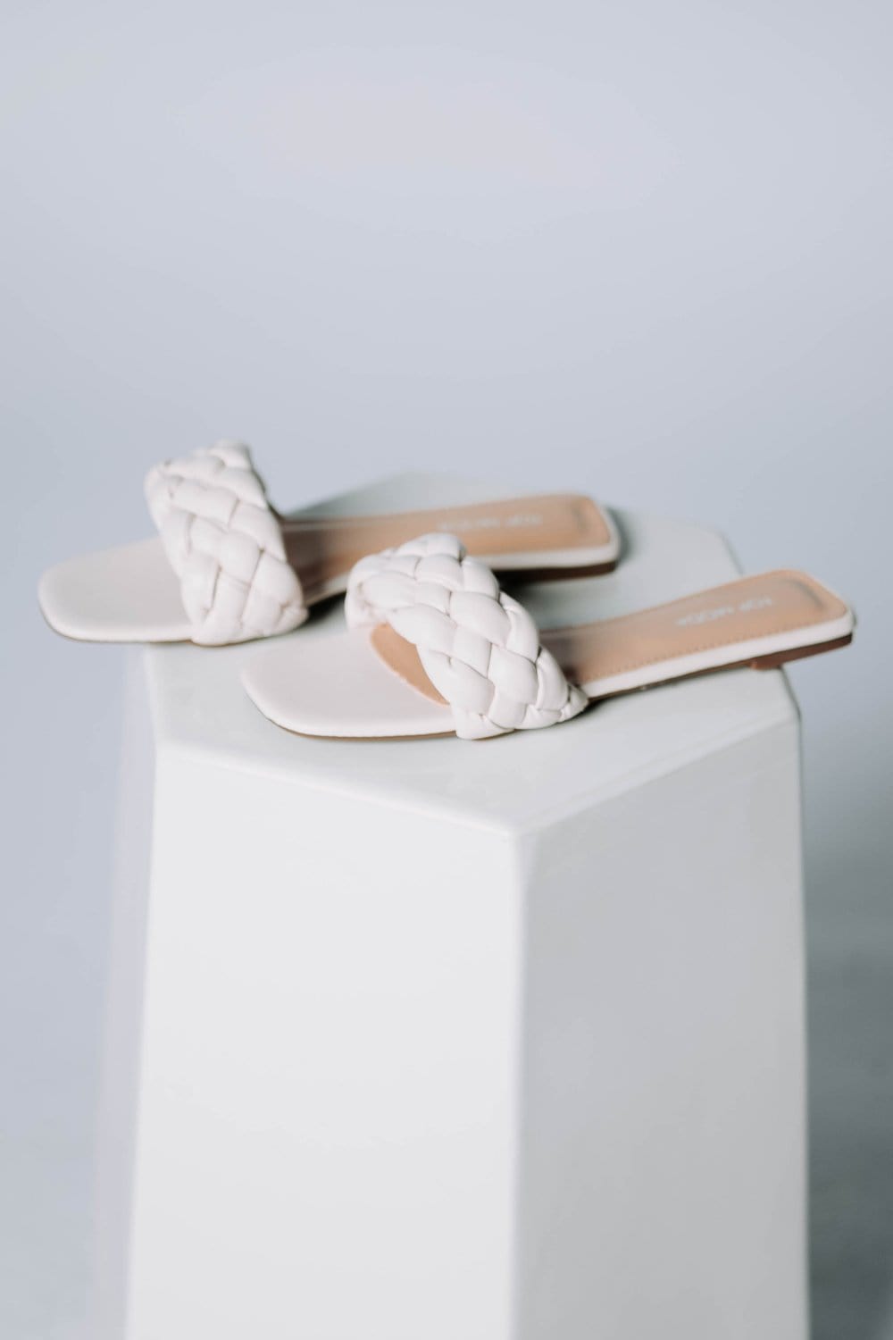 The Jules Sandal in Ivory