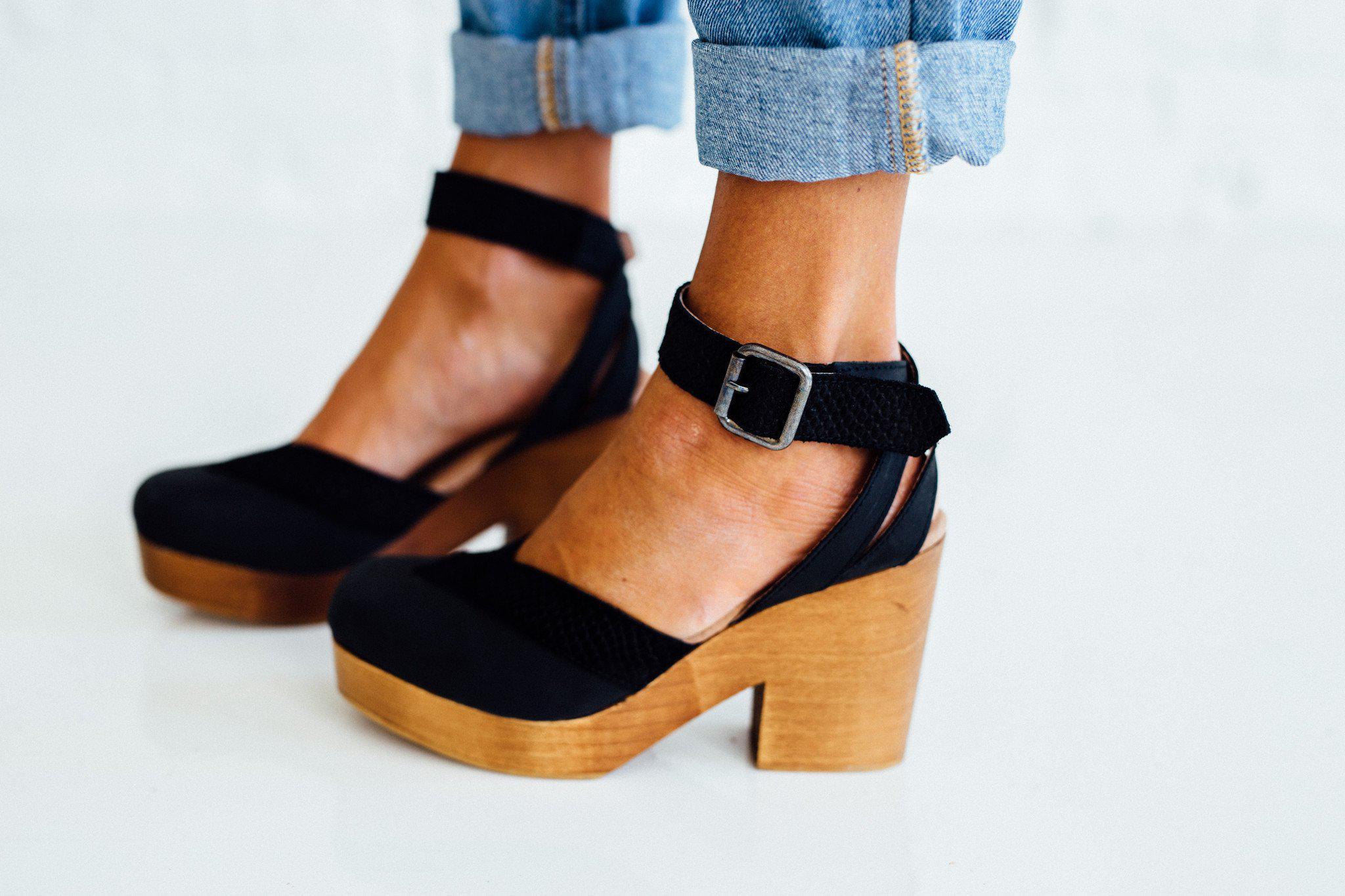 free people walk this way clog