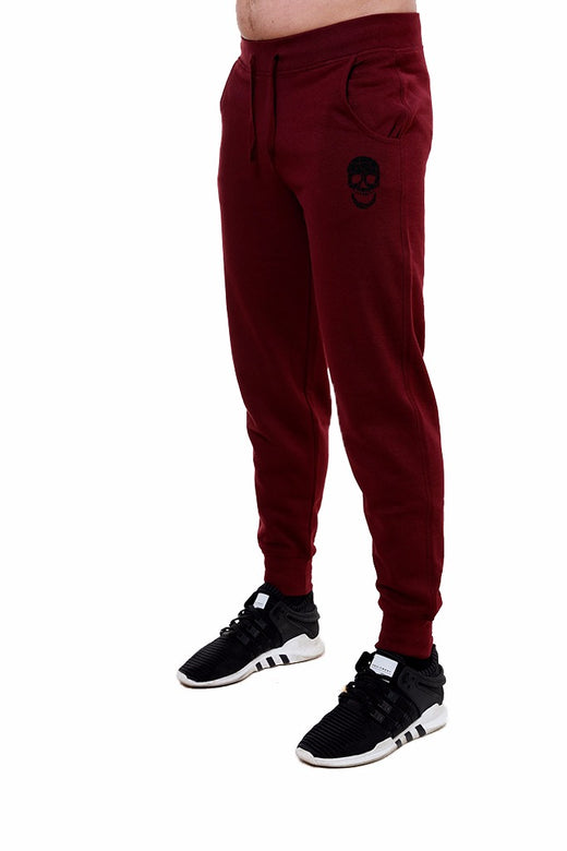 burgundy champion sweatpants