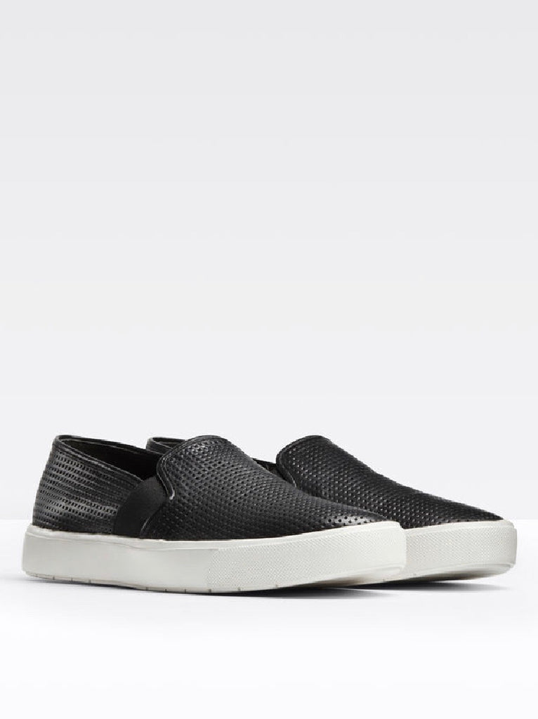 blair perforated leather sneakers