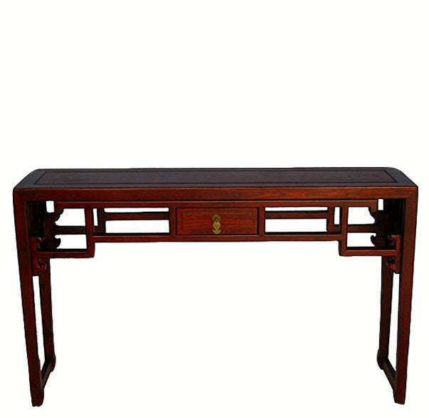 Red Console Table Dyag East