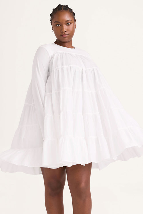 Merlette | Soliman Dress | S | White