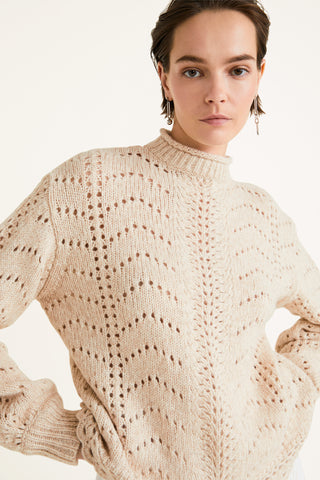 Merlette Jean Sweater In Ivory