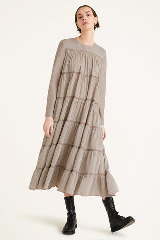 Merlette Maida Dress In Cinder | ModeSens