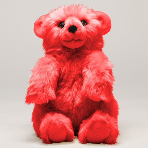 Jules rouge, peluche cadeau saint-valentin