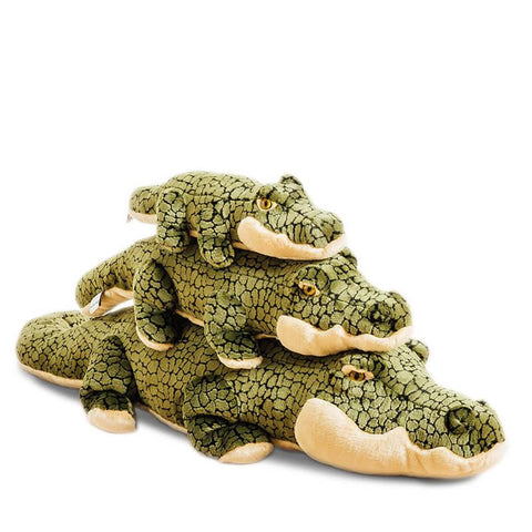 Peluche crocodile, animaux de la jungle, La Pelucherie