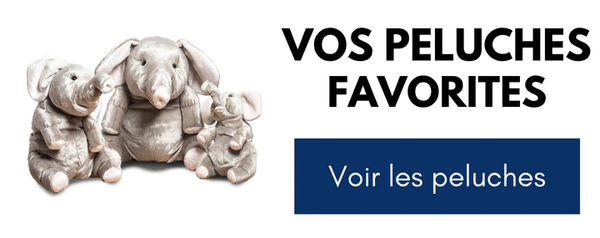 Popular soft toys from La Pelucherie