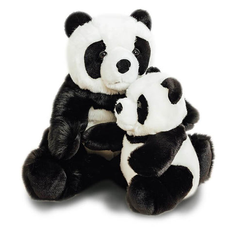 Panda soft toy for girls and boys, La Pelucherie