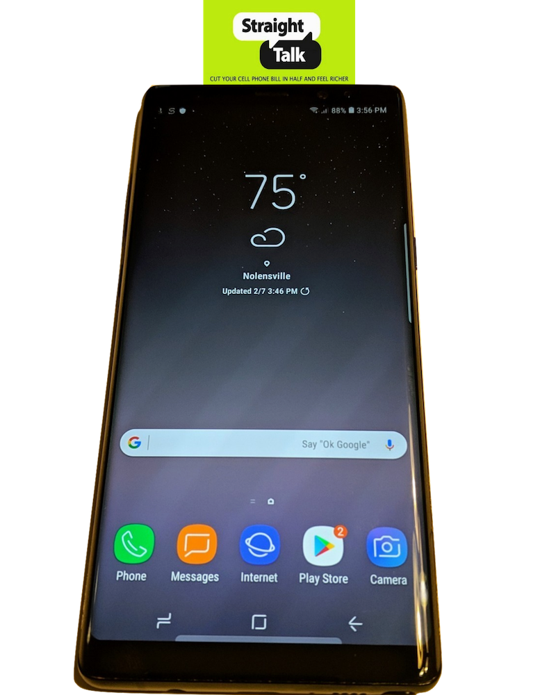 Samsung Galaxy Note8 N950u For Straight Talk 64gb 4g Lte Verizon Towers Refurbished
