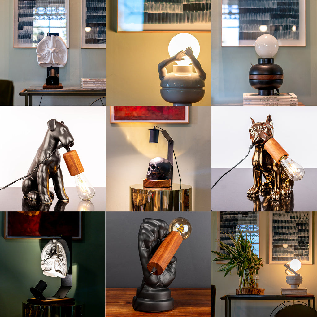 Rialheim's Full Table Lamp Collection