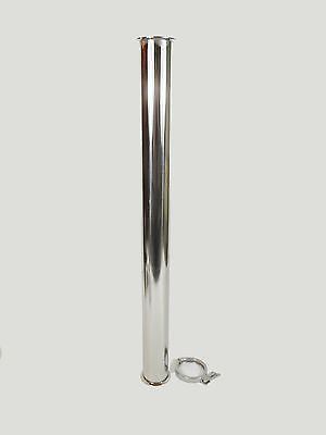 3" x 36" (900 Gram/2 LB) Tri Clamp Column, Tri Clamp Spool