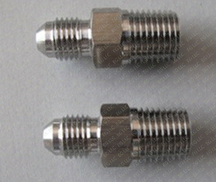3/8" Male NPT to 1/4" Male JIC - 304 Stainless Steel