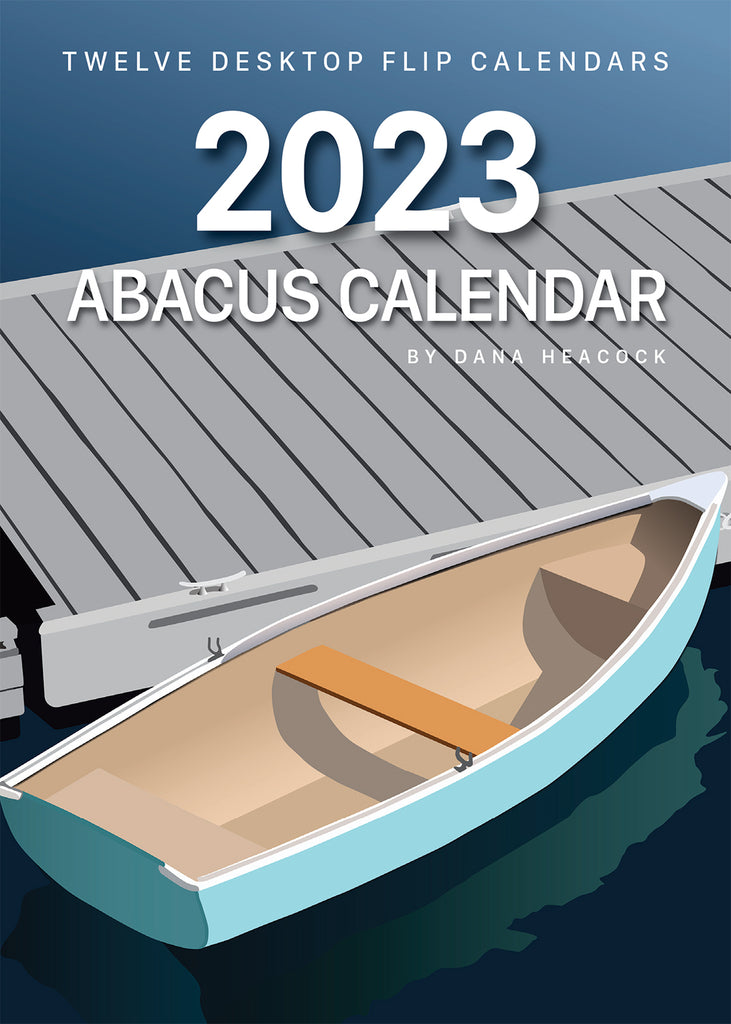 2023 Desk 5x7 Flip Calendar Abacus Gallery 9002 HOTGIRL