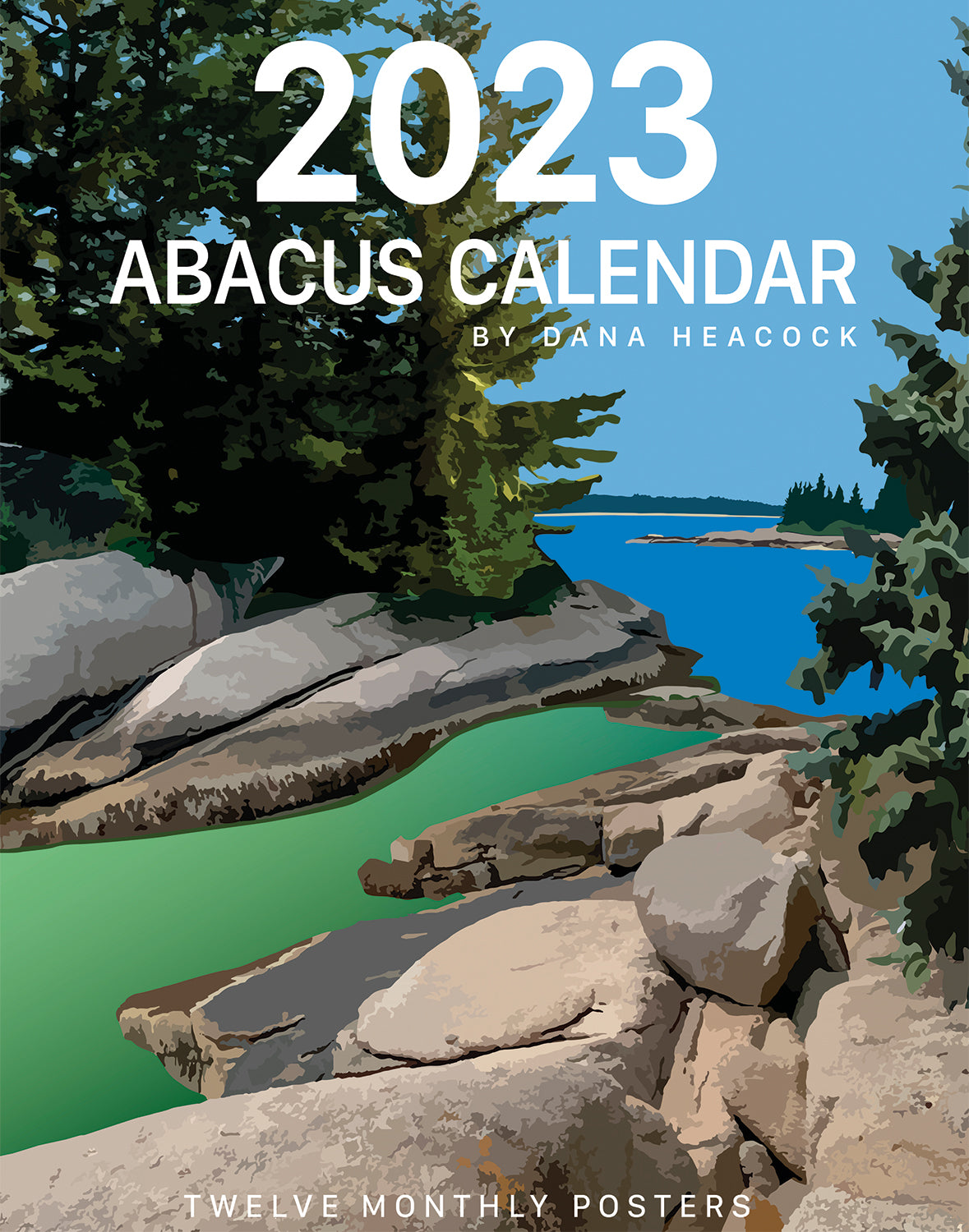 2023 Wall Poster Calendar Abacus Gallery