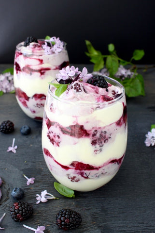 berry tiramisu trifle