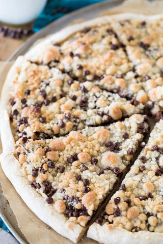 chocolate chip pizza