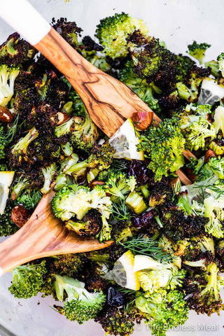roasted broccoli salad