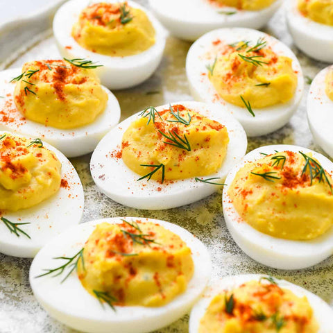 deviled eggs