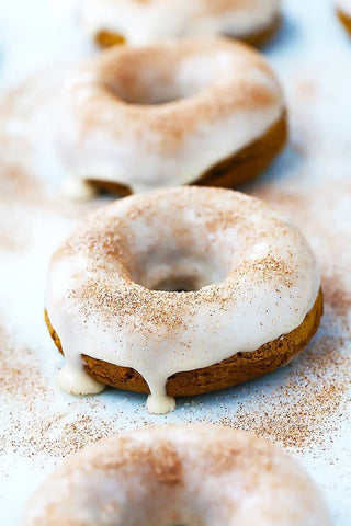 pumpkin spice donuts