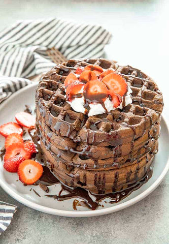 chocolate waffles