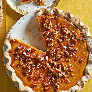 maple pecan pumpkin pie